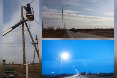 В двух селах Якутии установили уличное освещение / ЯСИА   