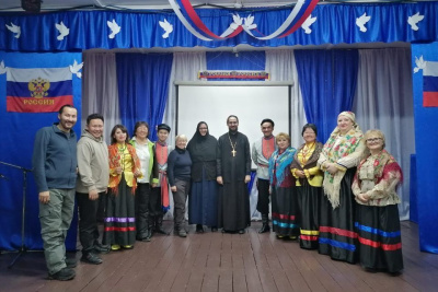 «Арктический десант» Якутской епархии посетил Нижнеколымский район / ЯСИА   