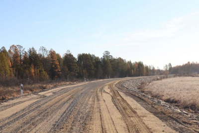 В Усть-Майском районе отремонтировали трехкилометровый участок дороги / ЯСИА   