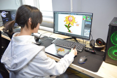 Детский креативный кластер «МедиаЛаб» открыли в селе Борогонцы Усть-Алданского района / ЯСИА   