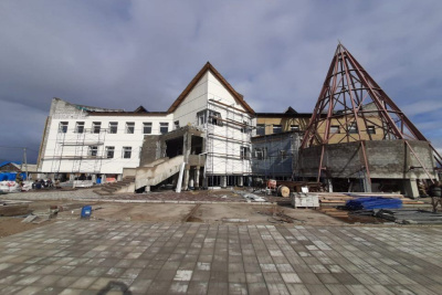 Здание этнокультурного центра в Жиганске планируют ввести в декабре / ЯСИА  Жиганский Республика Саха (Якутия)