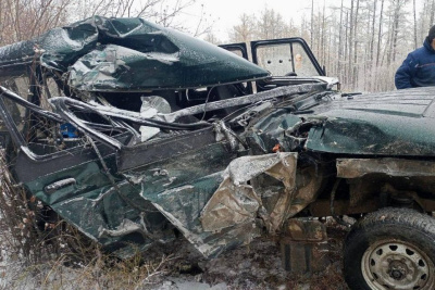 В Хангаласском районе Якутии произошло тройное ДТП / ЯСИА   