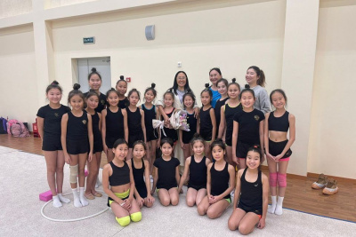 В самой большой школе Якутска открыли зал для занятий художественной гимнастикой / ЯСИА Якутск Якутск Республика Саха (Якутия)