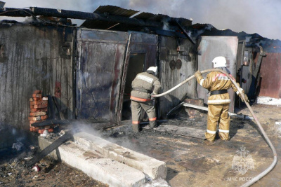 В Якутии участились пожары в гаражах / ЯСИА   Республика Саха (Якутия)