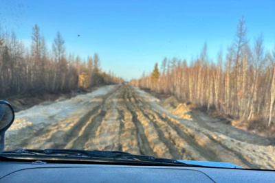 Автодорога «Кобяй» пострадала из-за обильных осадков в Горном районе / ЯСИА   