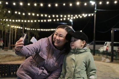 Два двора благоустроили в Вилюйске по проекту «1000 дворов на Дальнем Востоке» / ЯСИА   