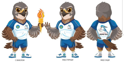 Сокол станет талисманом Спортивных игр народов Якутии в Нюрбе / Дьулустаан Сергеев   Республика Саха (Якутия)