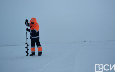 Ледовую переправу Хатассы — Павловск планируют открыть позже, чем в прошлом году / Саина Титова   