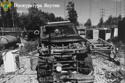 В Якутии сторож угнал автомобиль Toyota Land Cruizer и устроил ДТП / ЯСИА   