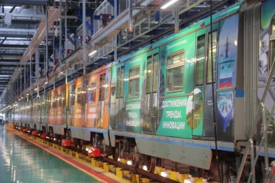 «Дальневосточный экспресс» вышел на линию московского метро / ЯСИА   