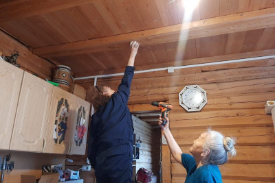 В домах свыше 2,2 тысячи семей Якутии установили пожарные извещатели / ЯСИА   