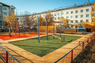 29 объектов благоустраиваются в Якутии по проекту «Формирование комфортной городской среды» / ЯСИА   Республика Саха (Якутия)