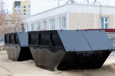 В Якутии в исправительной колонии изготовили бункеры для ТКО / ЯСИА   