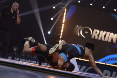 Борец из Кубы готовится сразиться за медали на турнире Коркина / Дьулустаан Сергеев   