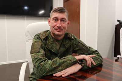 Полковник Михаил Досугов — о миссии Антифашистского форума и его ценности для бойцов и населения / ЯСИА   