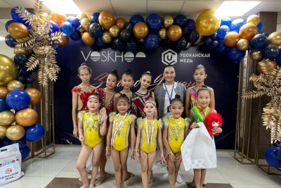 Турнир по художественной гимнастике «Ханалас OpenGym» провели в Покровске / ЯСИА   