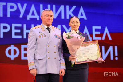 На страже правопорядка: в Якутске чествовали сотрудников МВД / Саина Титова Якутск Якутск Республика Саха (Якутия)