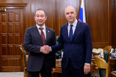 Глава Якутии Айсен Николаев встретился с министром финансов России Антоном Силуановым / ЯСИА   