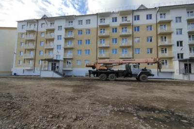 В Хандыге построили еще один дом для переселения из аварийного жилья / ЯСИА   