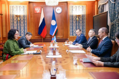 Глава Якутии провел рабочую встречу с генконсулом Монголии в Иркутске / ЯСИА   