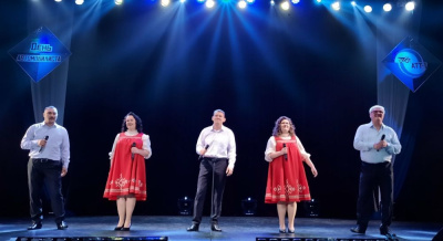 В канун Дня автомобилистов состоялся праздничный концерт для работников автотранспорта Айхальского ГОКа /    