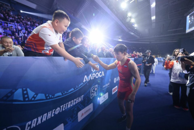 Одиннадцать медалей турнира Коркина завоевали борцы из Якутии / Дьулустаан Сергеев   