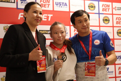 Якутская дзюдоистка Карина Ефимова заявлена на турнир Большого шлема в Абу-Даби / Дьулустаан Сергеев   