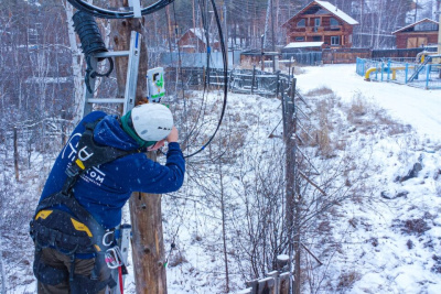Оптическая линия связи соединила Олекминский и Ленский районы Якутии / ЯСИА   
