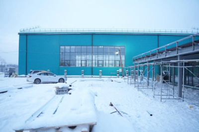 Новый спортивный комплекс в Якутске планируют открыть в январе / ЯСИА Якутск Якутск Республика Саха (Якутия)