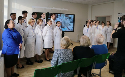 Ребята выбрали тяжелый, но благородный труд /    