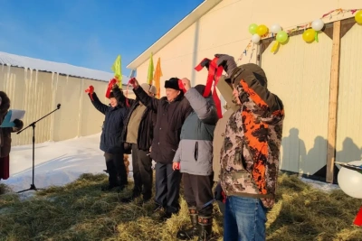 В Вилюйском улусе Якутии открыли животноводческий комплекс / ЯСИА   