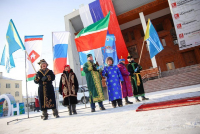 Дружба, мир и согласие: в Якутске отметили День народного единства / Анна Лебединская Якутск Якутск Республика Саха (Якутия)