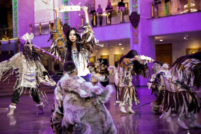 Артисты из Якутии выступили на праздничном концерте в Музее Победы / ЯСИА   