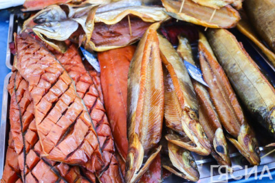 На выставке-форуме «Россия» за якутской рыбой выстроилась очередь / ЯСИА   