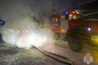 Один человек погиб при пожаре в гостевом доме в Якутске / ЯСИА Якутск Якутск Республика Саха (Якутия)