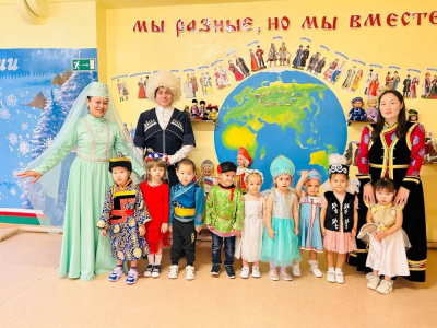 Мы разные, но мы едины: детсад "Звездочка" популяризирует национальные игры /    