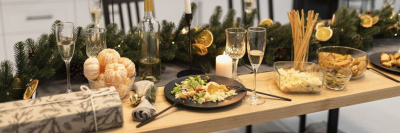 Названы продукты к новогоднему столу, которые можно купить заранее