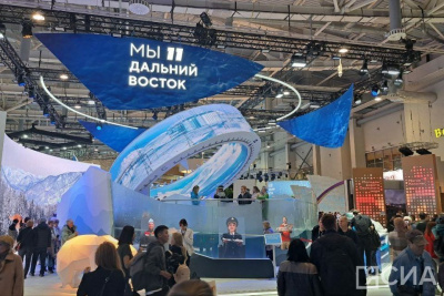 Услышать море, полетать на вертолёте, потрогать лаву: чем удивляют регионы ДВФО на выставке «Россия» / Анна Лебединская   