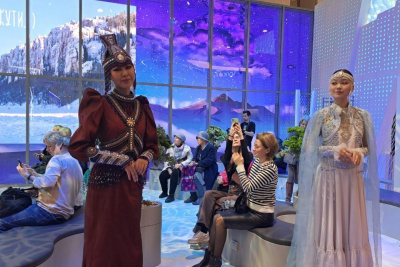 Якутия - это Россия в миниатюре: на выставке на ВДНХ торжественно открыли День республики / Анна Лебединская Москва Город Москва Москва