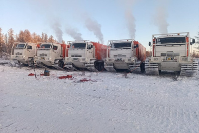 Модернизированные виброисточники приступили к сейсморазведочным работам в Якутии / ЯСИА   Республика Саха (Якутия)