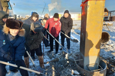 Строительство новых спортобъектов начали в Таттинском районе к Играм Манчаары / ЯСИА   