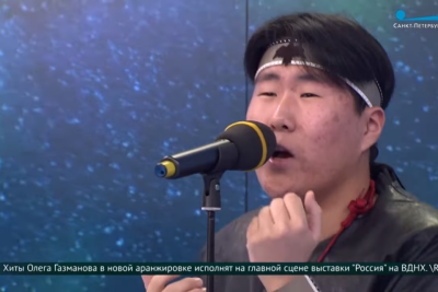 Певец из Якутии Гарпани Солинга принял участие в передаче «Утро в Санкт-Петербурге» / Анна Лебединская Санкт-Петербург Город Санкт-Петербург Санкт-Петербург