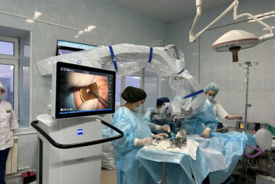 В РБ №2–ЦЭМП обновили оборудование и провели мастер-класс по микрохирургии уха / ЯСИА   