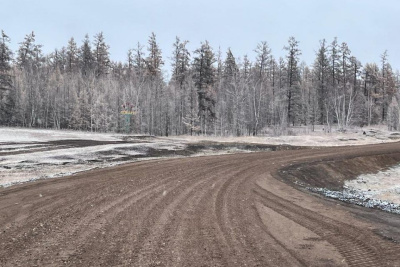 В Амгинском районе завершили ремонт участка автодороги «Бетюн» / ЯСИА  Амгинский Республика Саха (Якутия)
