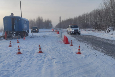 В Якутии на ледовых переправах выставят пункты весового контроля / ЯСИА   Республика Саха (Якутия)