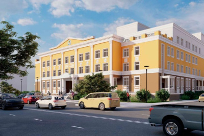 Новое здание школы № 1 в центре Якутска будет четырехэтажным / ЯСИА Якутск Якутск Республика Саха (Якутия)