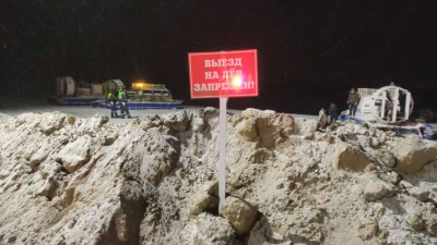 Со стороны Нижнего Бестяха заблокировали подъездные пути к берегу реки Лены / ЯСИА   