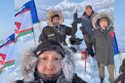 Одну из вершин в Оймяконье назвали в честь Якутска / ЯСИА   