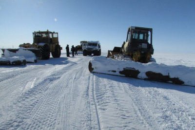 На участке автодороги «Арктика» в Якутии открыто движение транспорта до 20 тонн / ЯСИА   Республика Саха (Якутия)