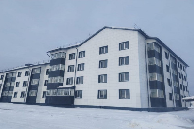 В Большом Хатыми Нерюнгринского района построили дом для переселенцев из аварийного жилья / ЯСИА  Нерюнгринский Республика Саха (Якутия)